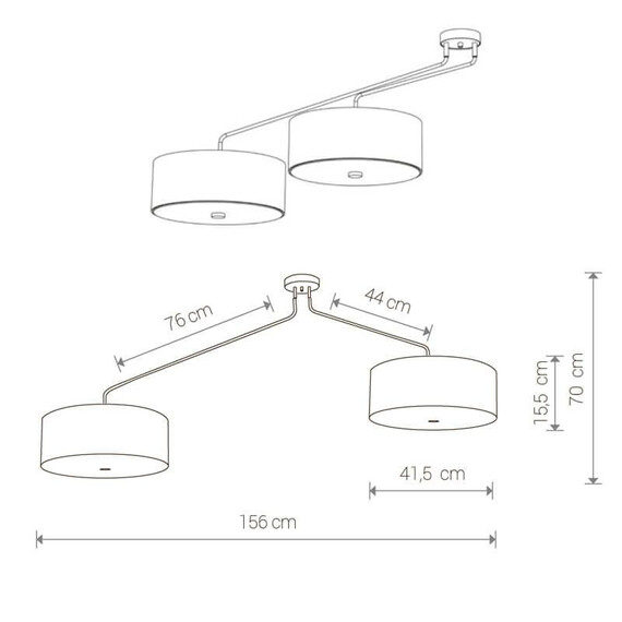 Подвесная люстра Nowodvorski Hawk 8843, фото , изображение 2
