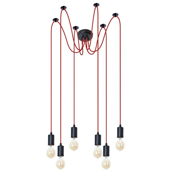 Подвесная люстра Arte Lamp Bender A4322SP-6RD, фото 