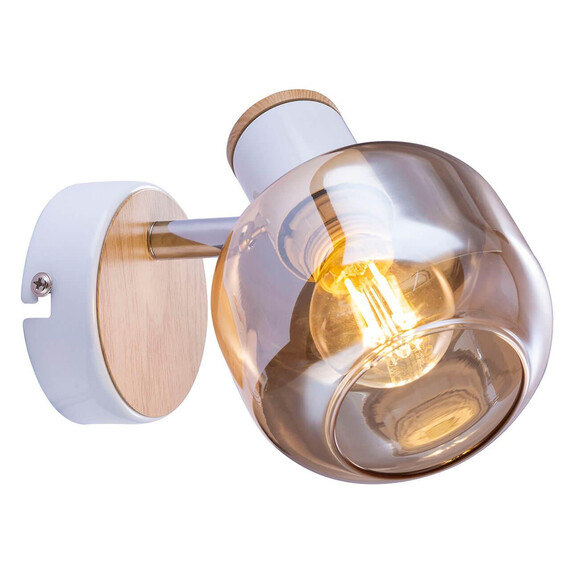 Светильник настенно-потолочный спот Rivoli Kalisto 7025-701 1 х E14 40 Вт поворотный, фото 