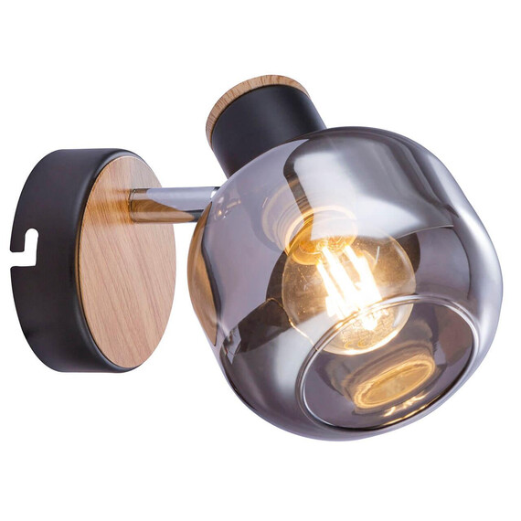 Светильник настенно-потолочный спот Rivoli Dorkas 7026-701 1 х E14 40 Вт поворотный, фото 