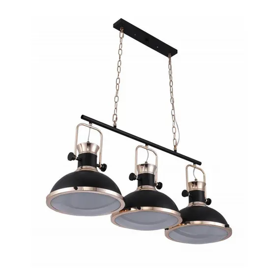 Подвесная люстра Lumina Deco Batore LDP 274-3 BK, фото 