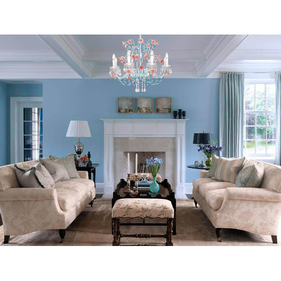 Подвесная люстра Lucia Tucci Fiori Di Rose 186.8, фото , изображение 3