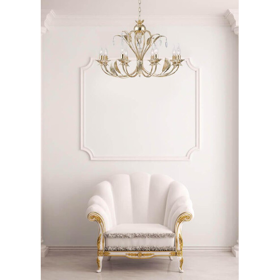 Подвесная люстра Arti Lampadari Arosio E 1.1.8 G, фото , изображение 2