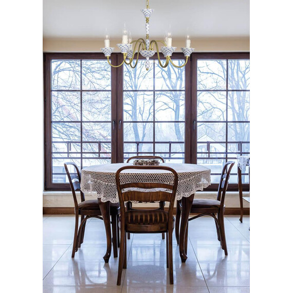 Подвесная люстра Arti Lampadari Aprilia E 1.1.6 BW, фото , изображение 2