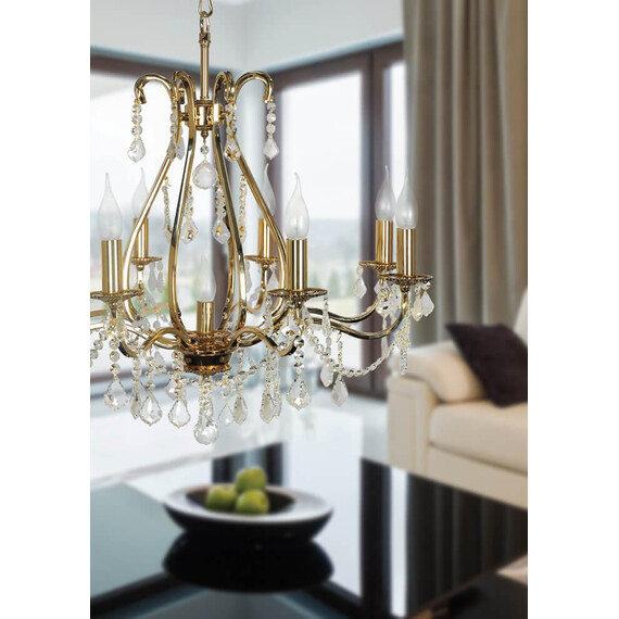 Подвесная люстра Arti Lampadari Ercolano E 1.1.8.602 G, фото , изображение 2