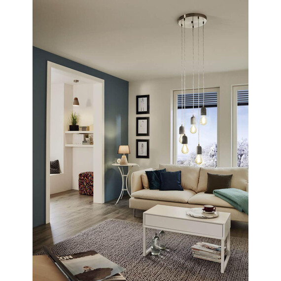 Подвесная люстра Eglo Silvares 95524, фото , изображение 2