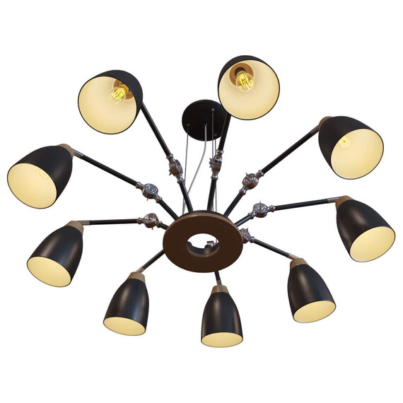 Подвесная люстра Loft IT Restor Loft4402/9Bl, фото , изображение 2