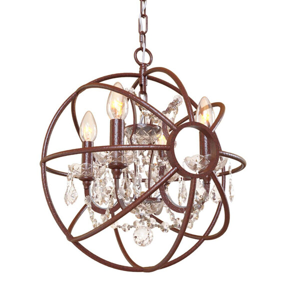 Подвесная люстра Loft IT Crystal Orb Loft1897/4, фото , изображение 3