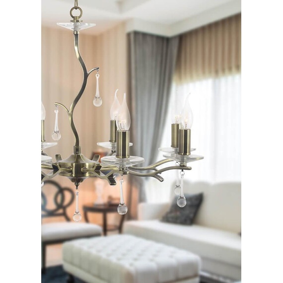 Подвесная люстра Arti Lampadari Daniela E 1.1.8 A, фото , изображение 2