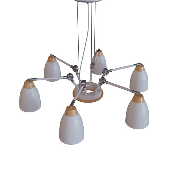 Подвесная люстра Loft IT Restor Loft4402/6Wh, фото , изображение 2