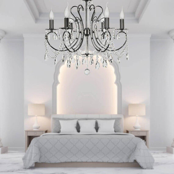 Подвесная люстра Arti Lampadari Romano E 1.1.6.601 NB, фото , изображение 3