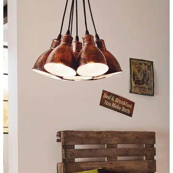 Подвесная люстра Eglo Priddy 1 49494, фото , изображение 2