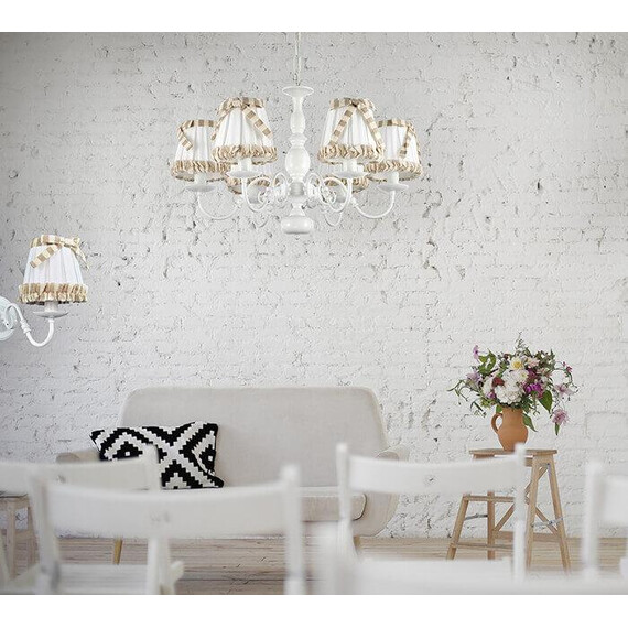 Подвесная люстра Arti Lampadari Formello E 1.1.6 W, фото , изображение 2