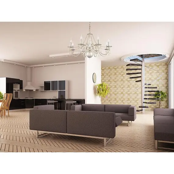 Подвесная люстра Arti Lampadari Camerino E 1.1.8 WG, фото , изображение 2