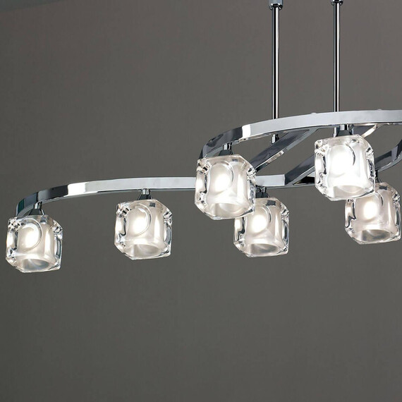 Подвесная люстра Mantra Cuadrax 0956, фото , изображение 3