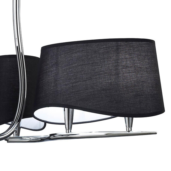 Подвесная люстра Mantra Ninette Satin Nickel 1910, фото , изображение 4