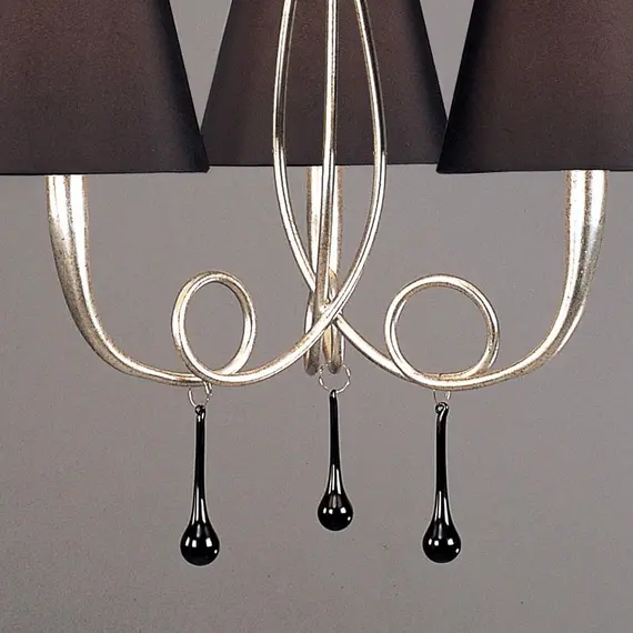 Подвесная люстра Mantra Paola Painted Silver 3532, фото , изображение 4