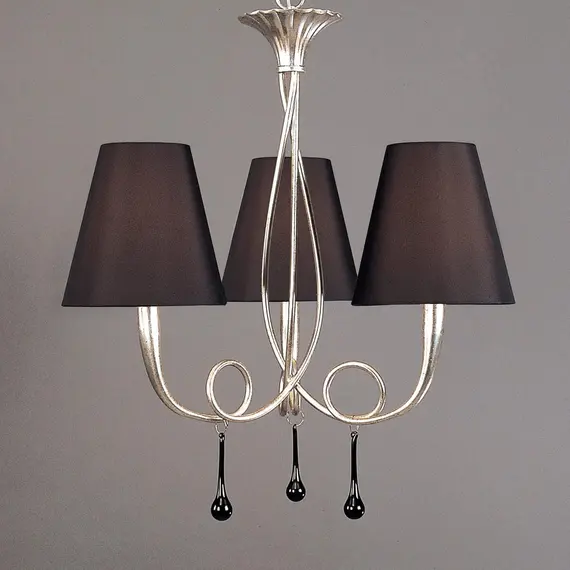 Подвесная люстра Mantra Paola Painted Silver 3532, фото , изображение 3