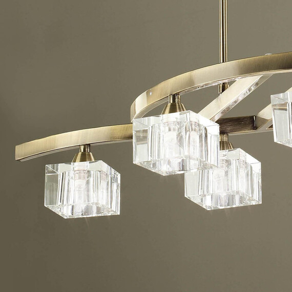 Подвесная люстра Mantra Cuadrax 1105, фото , изображение 3