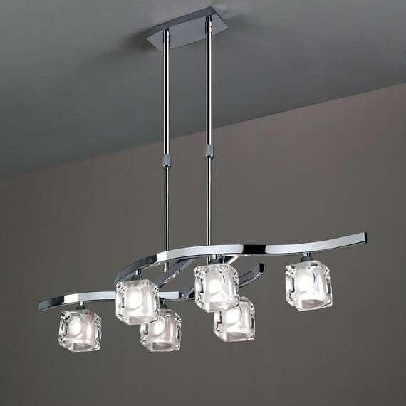 Подвесная люстра Mantra Cuadrax 0955, фото , изображение 2