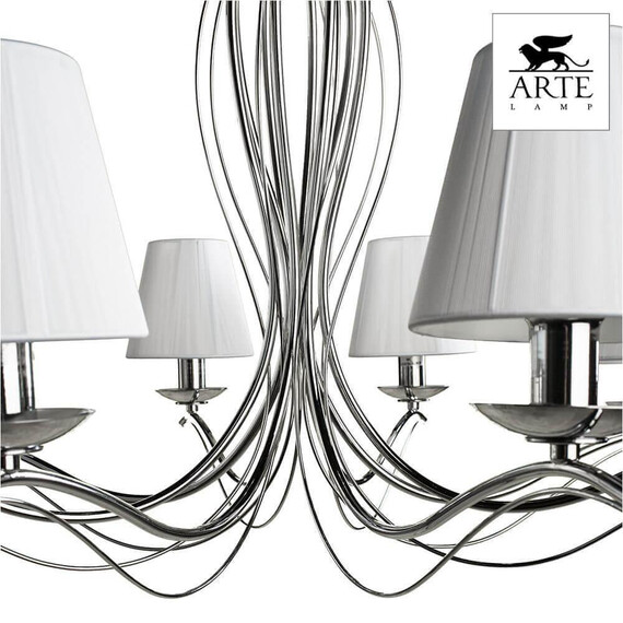 Подвесная люстра Arte Lamp Domain A9521LM-8CC, фото , изображение 4