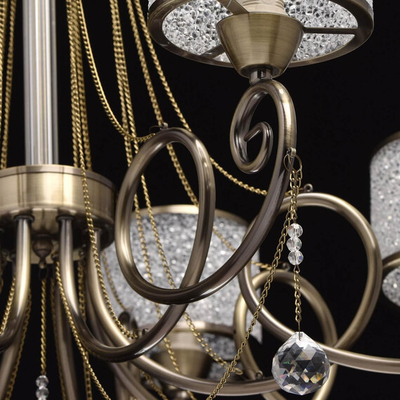 Подвесная люстра MW-Light Моника 11 372013508, фото , изображение 4