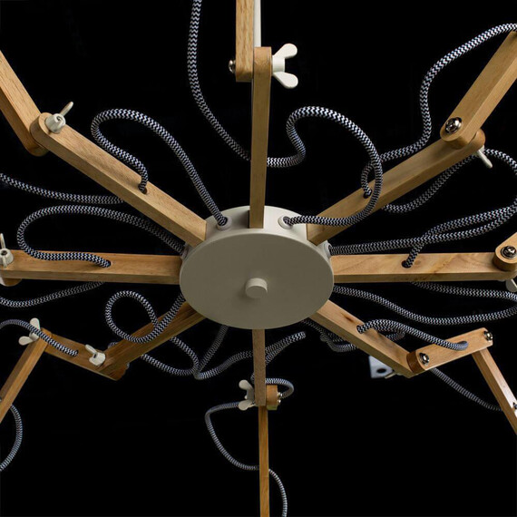 Подвесная люстра Arte Lamp Pinoccio A5700LM-8WH, фото , изображение 2