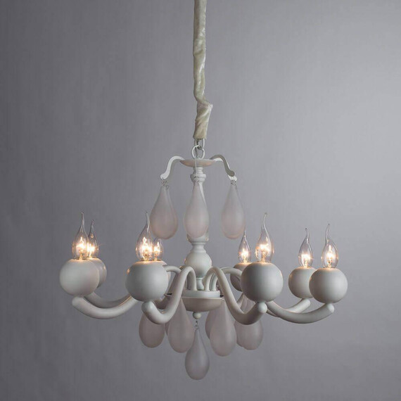 Подвесная люстра Arte Lamp Sigma A3229LM-8WH, фото , изображение 2