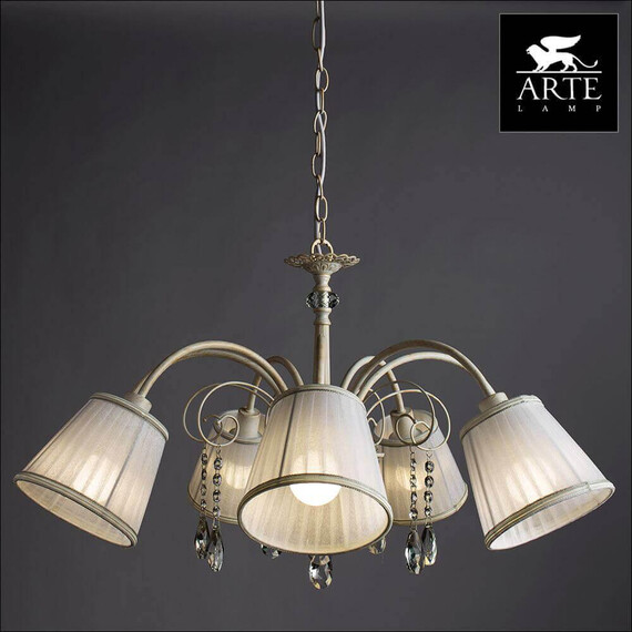 Подвесная люстра Arte Lamp Alexia A9515LM-7WG, фото , изображение 4