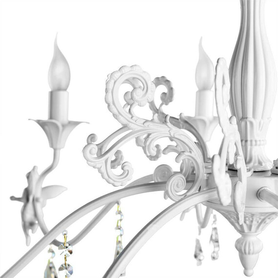 Подвесная люстра Arte Lamp Angelina A5349LM-8WH, фото , изображение 3