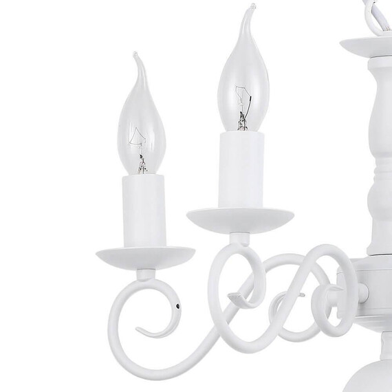 Подвесная люстра Arte Lamp A1129LM-5WH, фото , изображение 3