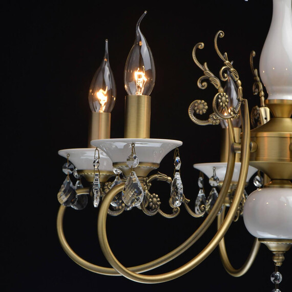 Подвесная люстра MW-Light Свеча 683012406, фото , изображение 3