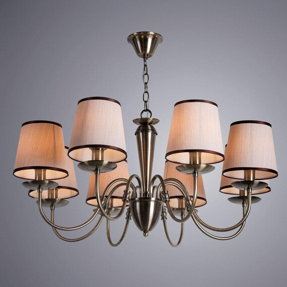 Подвесная люстра Arte Lamp Fiona A3227LM-8AB, фото , изображение 4