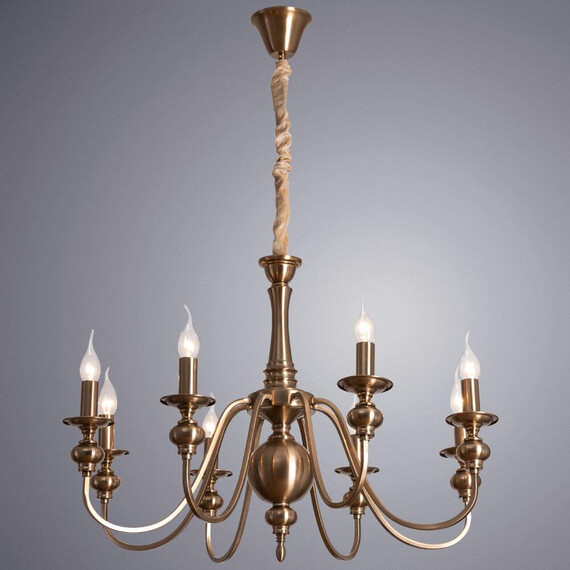 Подвесная люстра Arte Lamp Passoni A6097LM-8PB, фото , изображение 2