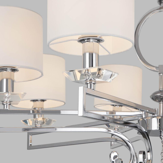 Подвесная люстра Eurosvet Ariana 60113/8 хром, фото , изображение 3