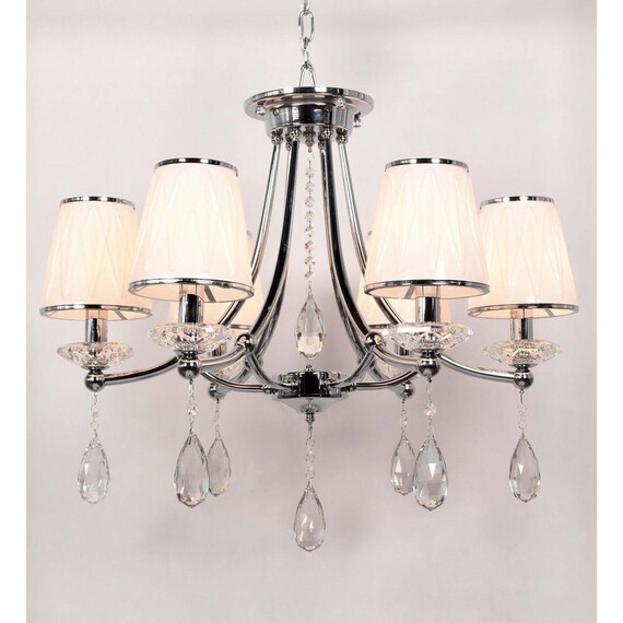 Подвесная люстра Lumina Deco Dominni LDP 9268-6 CHR, фото , изображение 4