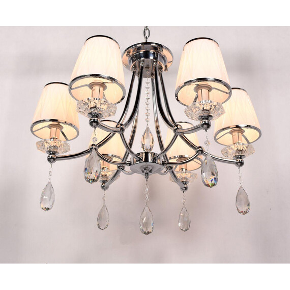 Подвесная люстра Lumina Deco Dominni LDP 9268-6 CHR, фото , изображение 3