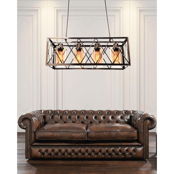 Подвесная люстра Lumina Deco Nortis LDP 11775-4, фото , изображение 4