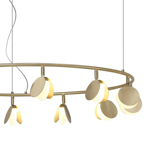 Подвесная светодиодная люстра Mantra Shell 7260, фото , изображение 4