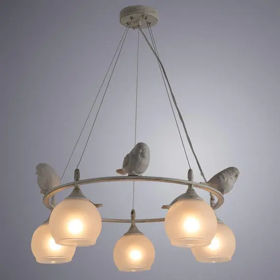 Подвесная люстра Arte Lamp Gemelli A2150SP-5WG, фото , изображение 3