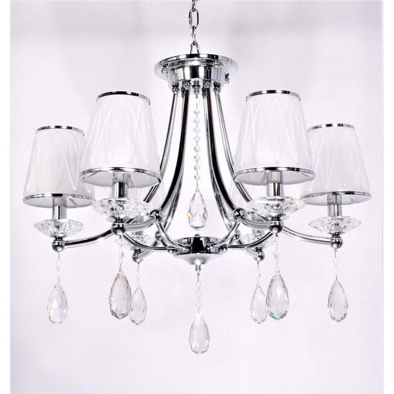 Подвесная люстра Lumina Deco Dominni LDP 9268-6 CHR, фото , изображение 2