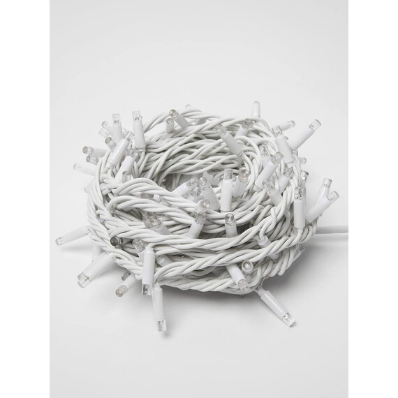 ULD-S1000-120/DWA WHITE IP67 Гирлянда светодиодная с контроллером, 120 светодиодов, 10 м, белая, IP67, провод белый, фото , изображение 2