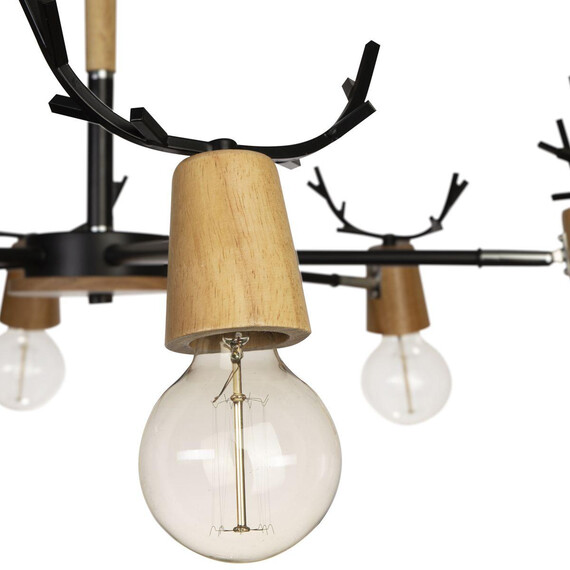 Потолочная люстра Loft IT Sven 10024/6 Black, фото , изображение 2