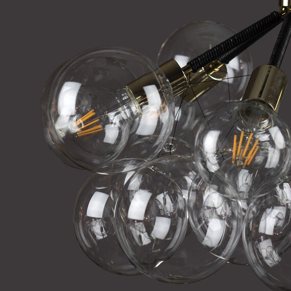 Подвесная люстра Loft IT Bunch 10048/6 Black, фото , изображение 2