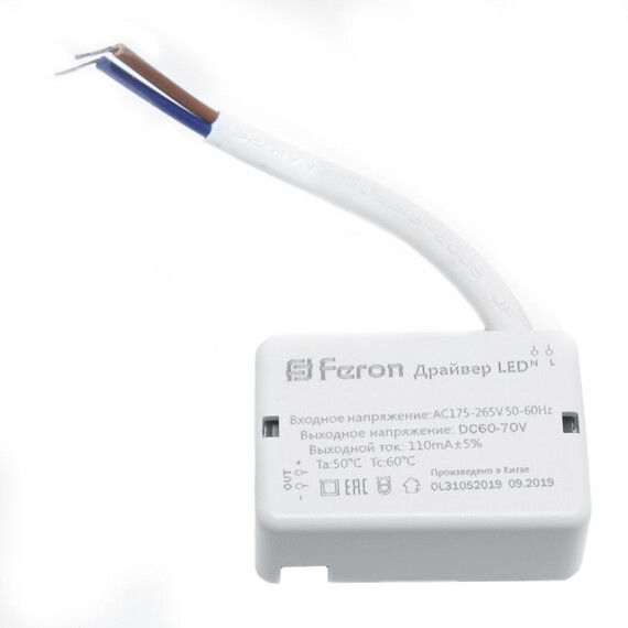 Драйвер для светодиодного светильника Feron LB0162 29729, фото 