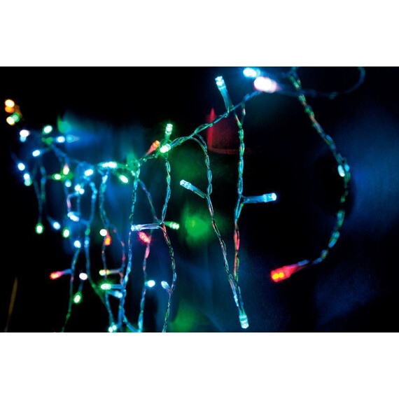 Светодиодная гирлянда Feron Бахрома 230V разноцветная с мерцанием CL14 26804, фото , изображение 2