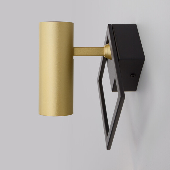 Настенный светильник 20091/1 LED черный / золото, фото , изображение 3
