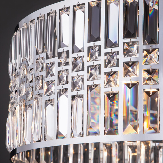 Подвесная люстра Умный дом 10125/8 хром, фото , изображение 4