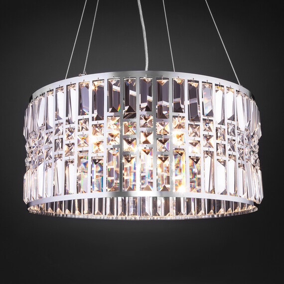 Подвесная люстра Умный дом 10125/5 хром, фото , изображение 4