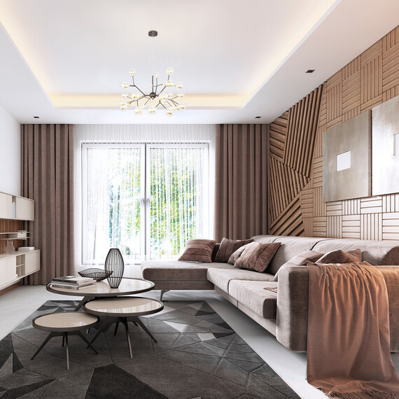 Подвесная люстра с плафонами 545 черный, фото , изображение 2